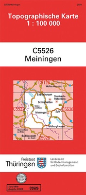 Abbildung von: Meiningen - Thüringer Landesamt für Bodenmanagement und Geoinformation