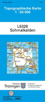 Abbildung von: Schmalkalden - Thüringer Landesamt für Bodenmanagement und Geoinformation