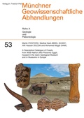 Cover: A Descriptive Catalogue of Fossils from Wadi Natrun (Mio-Pliocene) Egypt, housed in the Cairo Geological Museum and in Museums in Europe - Pfeil, F