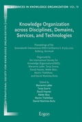 Cover: Knowledge Organization across Disciplines, Domains, Services, and Technologies - Ergon