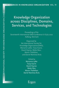 Abbildung von: Knowledge Organization across Disciplines, Domains, Services, and Technologies - Ergon
