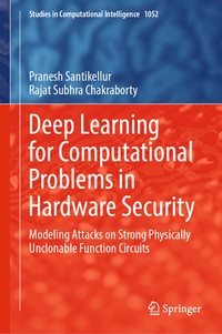 Enlarge image Cover: Deep Learning for Computational Problems in Hardware Security - Springer