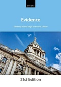 Cover: Evidence - Oxford University Press