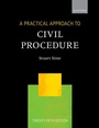Cover: A Practical Approach to Civil Procedure - Oxford University Press