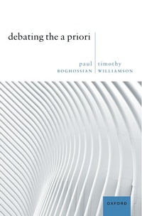 Enlarge image Cover: Debating the A Priori - Oxford University Press