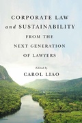 Cover: Corporate Law and Sustainability from the Next Generation of Lawyers - McGill-Queen's University Press