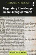 Cover: Regulating Knowledge in an Entangled World - Routledge