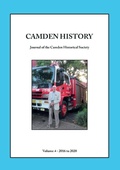 Cover: Camden History - Volume 4 - Camden Historical Society