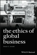 Cover: The Ethics of Global Business - Wiley