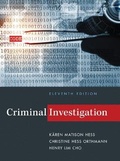 Cover: Bundle: Criminal Investigation, 11th + Mindtap Criminal Justice, 1 Term (6 Months) Printed Access Card - Cengage Learning