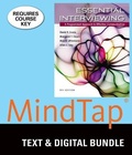 Cover: Bundle: Essential Interviewing: A Programmed Approach to Effective Communication, Loose-Leaf Version, 9th + Mindtap Counseling, 1 Term (6 Months) Printed Access Card - Cengage Learning