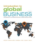 Cover: Bundle: Introduction to Global Business: Understanding the International Environment & Global Business Functions, 2nd + Mindtap Management, 1 Term (6 Months) Printed Access Card - Cengage Learning