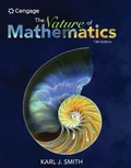 Cover: Bundle: Nature of Mathematics, Loose-Leaf Version, 13th + Mindtap Math, 1 Term (6 Months) Printed Access Card - Cengage Learning