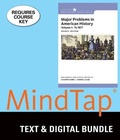 Cover: Bundle: Major Problems in American History, Volume I, 4th + Mindtap History, 1 Term (6 Months) Printed Access Card - Cengage Learning