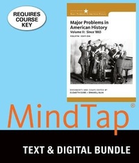 Enlarge image Cover: Bundle: Major Problems in American History, Volume II, 4th + Mindtap History, 1 Term (6 Months) Printed Access Card - Cengage Learning