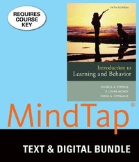 Enlarge image Cover: Bundle: Introduction to Learning and Behavior, 5th + Mindtap Psychology, 1 Term (6 Months) Printed Access Card - Cengage Learning
