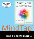 Cover: Bundle: Assessment in Special and Inclusive Education, 13th + Mindtap Education, 1 Term (6 Months) Printed Access Card - Cengage Learning