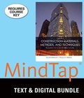Cover: Bundle: Construction Materials, Methods and Techniques, 4th + Mindtap Construction 2 Terms (12 Months) Printed Access Card - Cengage Learning