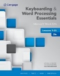 Cover: Bundle: Keyboarding and Word Processing Essentials Lessons 1-55, 20th Edition + Keyboarding in Sam 365 & 2016 with Mindtap Reader, 55 Lessons, 2 Terms (12 Months), Printed Access Card - Cengage Learning