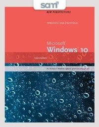 Enlarge image Cover: Bundle: New Perspectives Microsoft Windows 10: Intermediate, Loose-Leaf Version + Sam 365 & 2016 Assessments, Trainings, and Projects with 2 Mindtap Reader Printed Access Card - Cengage Learning