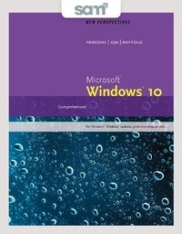 Enlarge image Cover: Bundle: New Perspectives Microsoft Windows 10: Comprehensive, Loose-Leaf Version + Sam 365 & 2016 Assessments, Trainings, and Projects with 1 Mindtap Reader Multi-Term Printed Access Card - Cengage Learning