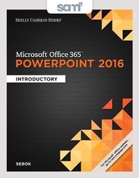 Abbildung von: Bundle: Shelly Cashman Series Microsoft Office 365 & PowerPoint 2016: Introductory + Lms Integrated Sam 365 & 2016 Assessments, Trainings, and Projects with 1 Mindtap Reader Printed Access Card - Cengage Learning