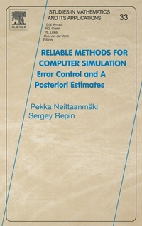 Enlarge image Cover: Reliable Methods for Computer Simulation: Volume 33 - Elsevier