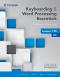 Cover: Bundle: Keyboarding and Word Processing Essentials Lessons 1-55, 20th + Keyboarding in Sam 365 & 2016 with Mindtap Reader, 110 Lessons, 2 Terms (12 Months), Printed Access Card - Cengage Learning