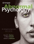 Cover: Bundle: Abnormal Psychology: An Integrative Approach, 8th + Mindtap Psychology, 1 Term (6 Months) Printed Access Card - Cengage Learning