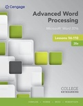 Cover: Bundle: Keyboarding and Word Processing Essentials Lessons 1-55, 20th + Advanced Word Processing Lessons 56-110, 20th - Cengage Learning