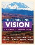 Cover: Bundle: The Enduring Vision, Volume II: Since 1865, 9th + Mindtap History, 1 Term (6 Months) Printed Access Card - Cengage Learning