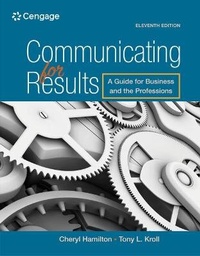 Enlarge image Cover: Bundle: Communicating for Results: A Guide for Business and the Professions, 11th + Mindtap Communication, 1 Term (6 Months) Printed Access Card - Cengage Learning