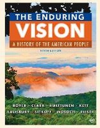 Enlarge image Cover: Bundle: The Enduring Vision, Volume II: Since 1865, Loose-Leaf Version, 9th + Mindtap History, 1 Term (6 Months) Printed Access Card - Cengage Learning