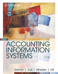 Abbildung von: Bundle: Accounting Information Systems, 11th + Mindtap Accounting, 1 Term (6 Months) Printed Access Card - Cengage Learning