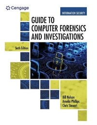 Enlarge image Cover: Bundle: Guide to Computer Forensics and Investigations, 6th + Mindtap, 2 Terms Printed Access Card - Cengage Learning