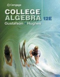 Cover: Bundle: College Algebra + Webassign Printed Access Card for Gustafson/Hughes' College Algebra, Single-Term - Cengage Learning