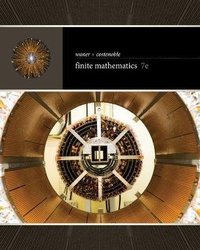 Abbildung von: Bundle: Finite Mathematics, 7th + Webassign, Single-Term Printed Access Card - Cengage Learning
