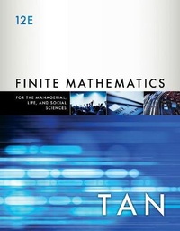 Abbildung von: Bundle: Finite Mathematics for the Managerial, Life, and Social Sciences, 12th + Webassign, Single-Term Printed Access Card - Cengage Learning