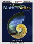 Cover: Bundle: Nature of Mathematics, Loose-Leaf Version, 13th + Webassign Printed Access Card for Smith's Nature of Mathematics, 13th Edition, Single-Term - Cengage Learning
