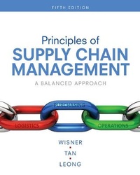 Enlarge image Cover: Bundle: Principles of Supply Chain Management, Loose-Leaf Version, 5th + Mindtap Decision Sciences, 1 Term (6 Months) Printed Access Card - Cengage Learning