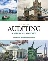 Abbildung von: Bundle: Auditing: A Risk Based-Approach, 11th + Mindtap Accounting, 1 Term (6 Months) Printed Access Card - Cengage Learning