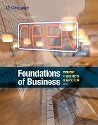 Enlarge image Cover: Bundle: Foundations of Business, 6th + Mindtap Introduction to Business, 1 Term (6 Months) Printed Access Card - Cengage Learning