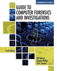 Enlarge image Cover: Bundle: Guide to Computer Forensics and Investigations, Loose-Leaf Version, 6th + Mindtap, 2 Terms Printed Access Card - Cengage Learning