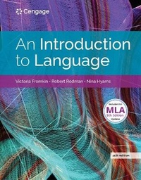 Enlarge image Cover: Bundle: An Introduction to Language, 11th + Mindtap English, 1 Term (6 Months) Printed Access Card - Cengage Learning