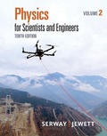 Cover: Bundle: Physics for Scientists and Engineers, Volume 2, Loose-Leaf Version, 10th + Webassign Printed Access Card, Multi-Term - Cengage Learning