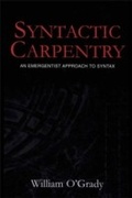 Cover: Syntactic Carpentry - Routledge