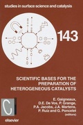 Cover: Scientific Bases for the Preparation of Heterogeneous Catalysts - Elsevier