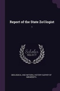 Cover: Report of the State Zo(c)logist - Palala Press