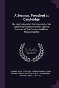 Cover: A Sermon, Preached at Cambridge - Palala Press