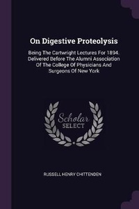 Enlarge image Cover: On Digestive Proteolysis - Palala Press